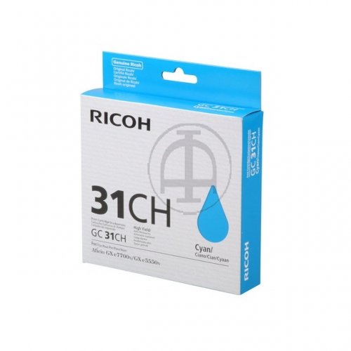 Ricoh ink cartridge cyan (405702, GC31CH)