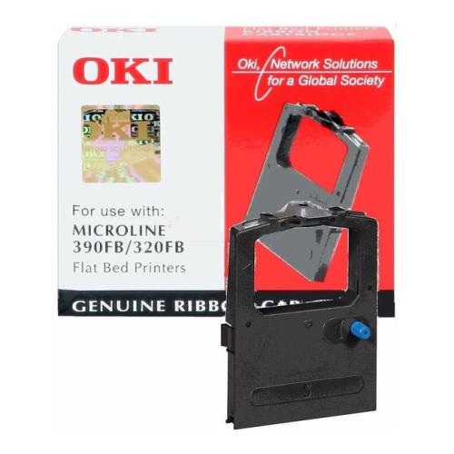 Oki printer ribbon black (09002310 /)