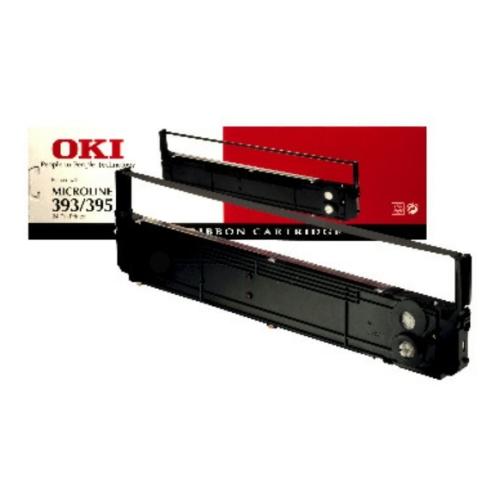 Oki printer ribbon black (09002311)