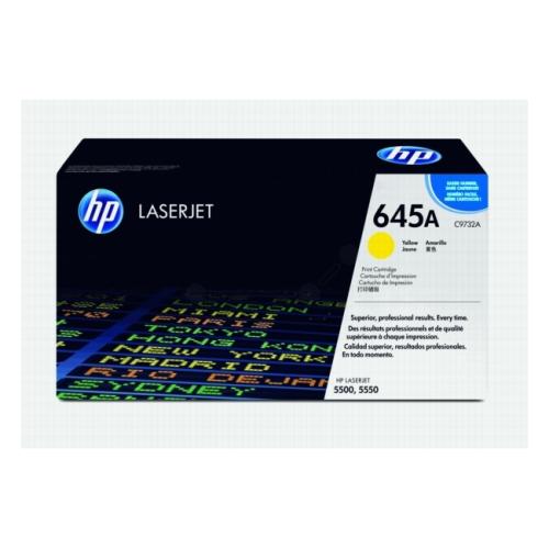 HP toner cartridge yellow (C9732A / 645A)