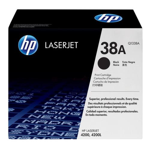 HP toner cartridge black (Q1338A / 38A)