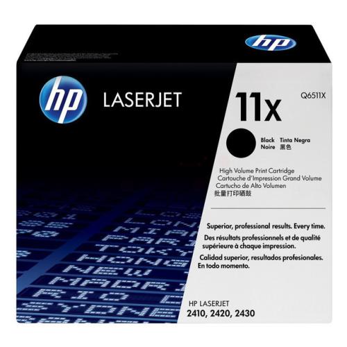 HP toner cartridge black (Q6511X / 11X) (high capacity)