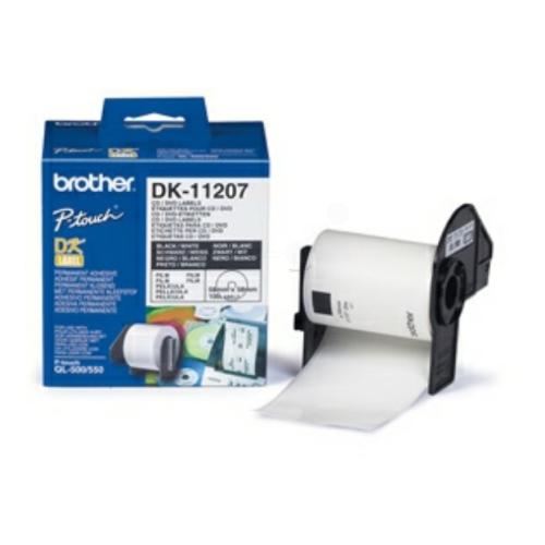 Brother labels white (DK11207)