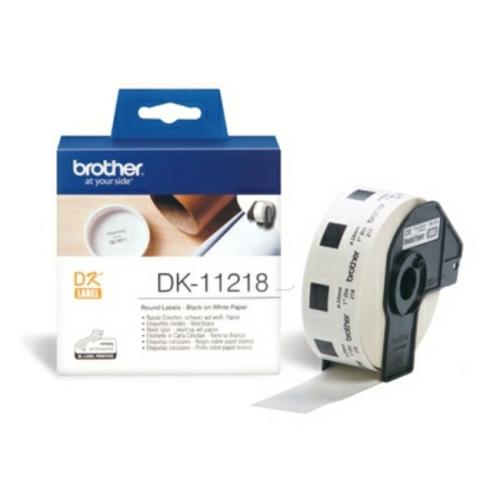 Brother labels white (DK11218)