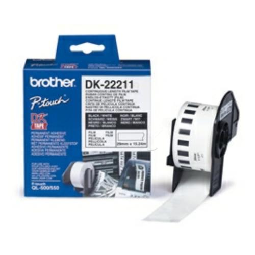 Brother labels white (DK22211), 29mm