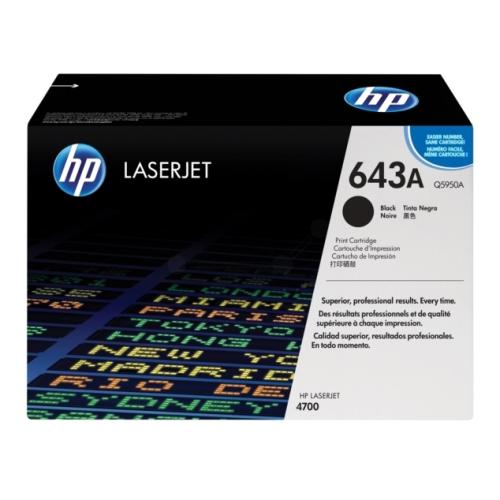 HP toner cartridge black (Q5950A / 643A)