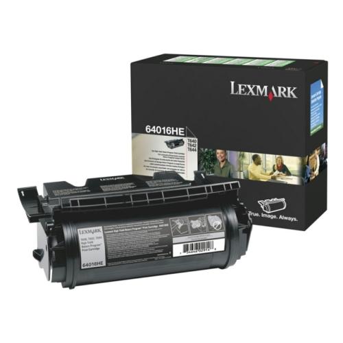 Lexmark toner cartridge black (64016HE / 0064016HE) (Return, high capacity)