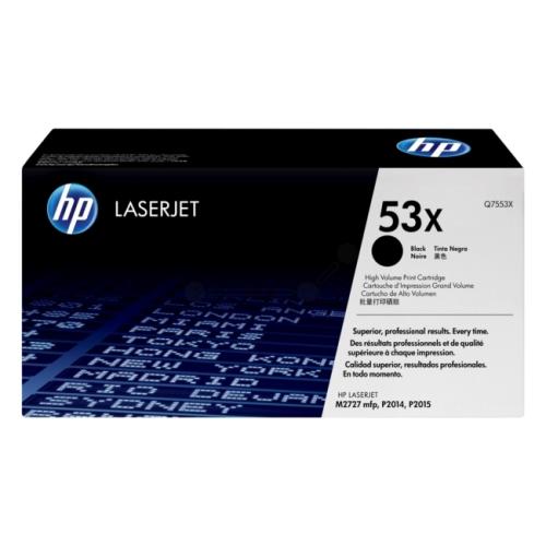 HP toner cartridge black (Q7553X / 53X)