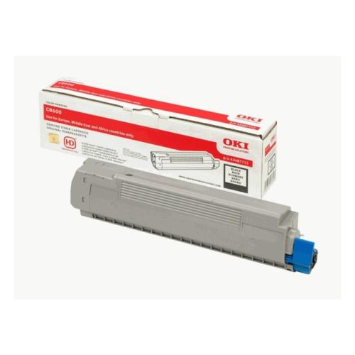 Oki toner cartridge black (43487712)