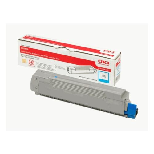 Oki toner cartridge cyan (43487711 /)