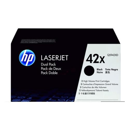 HP toner cartridge black (Q5942XD / 42XD) (Twin Pack, high capacity)