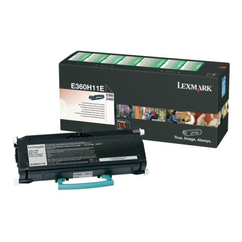 Lexmark toner cartridge black (E360H11E / 0E360H11E) (Return)