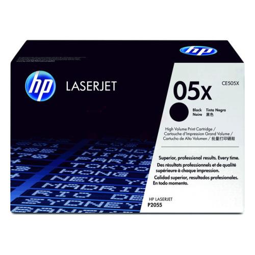 HP toner cartridge black (CE505X / 05X) (high capacity)