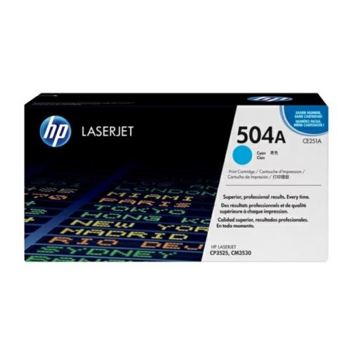 HP toner cartridge cyan (CE251A / 504A)