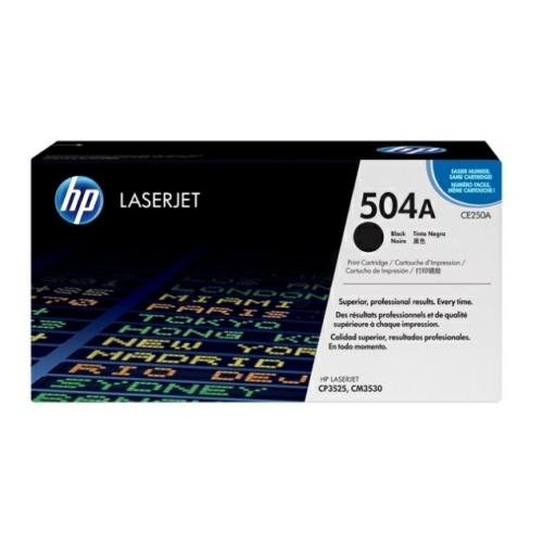 HP toner cartridge black (CE250A / 504A)