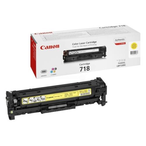 Canon toner cartridge yellow (2659B002 / 718Y)