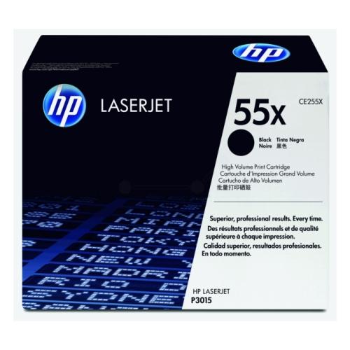 HP toner cartridge black (CE255X / 55X) (high capacity)