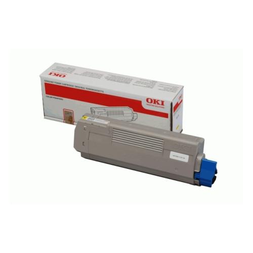 Oki toner cartridge yellow (44315305 /)