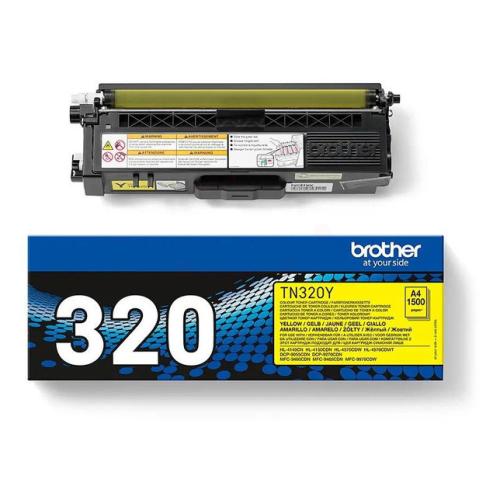 Brother toner cartridge yellow (TN320Y)