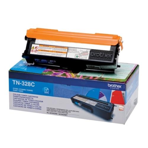 Brother toner cartridge cyan (TN328C /) (high capacity)