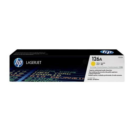 HP toner cartridge yellow (CE312A / 126A)