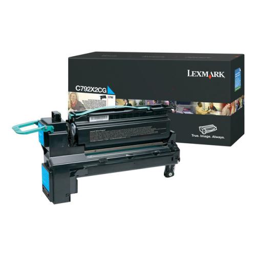 Lexmark toner cartridge black (C792X1KG / 0C792X1KG) (Return, high capacity)