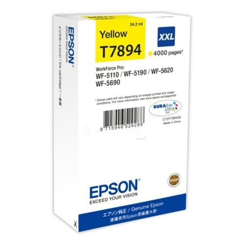 Epson printcartridge yellow (C13T789440 / T7894XXL) (high capacity)