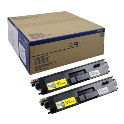 Brother toner cartridge yellow (TN900YTWIN) (Twin Pack)