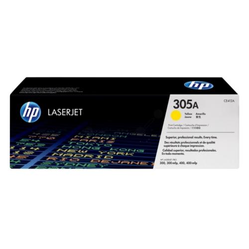 HP toner cartridge yellow (CE412A / 305A)