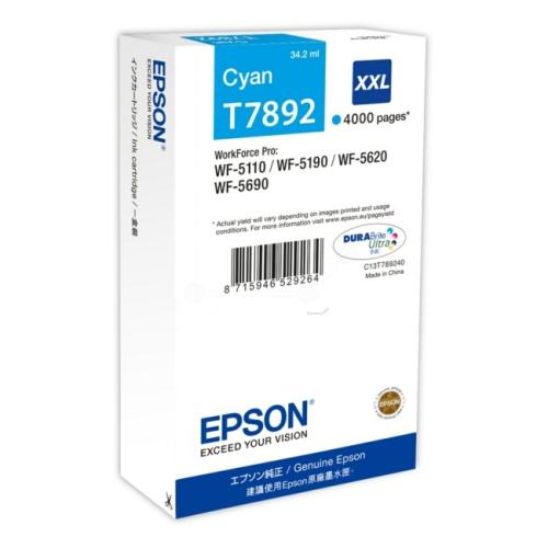 Epson printcartridge cyan (C13T789240 / T7892XXL) (high capacity)