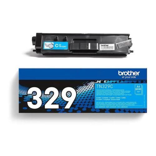 Brother toner cartridge cyan (TN329C) (high capacity)