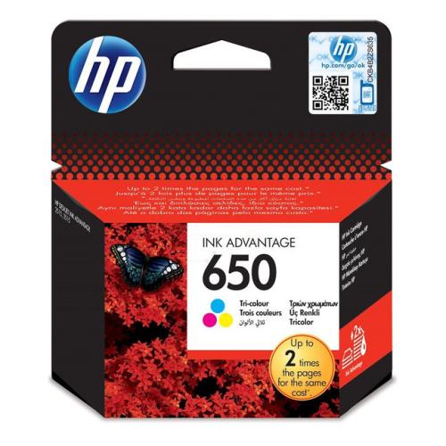 HP printcartridge color (CZ102AE / 650)