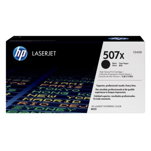 HP toner cartridge black (CE400X / 507X) (high capacity)