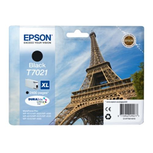 Epson printcartridge black (C13T70214010 / T7021)