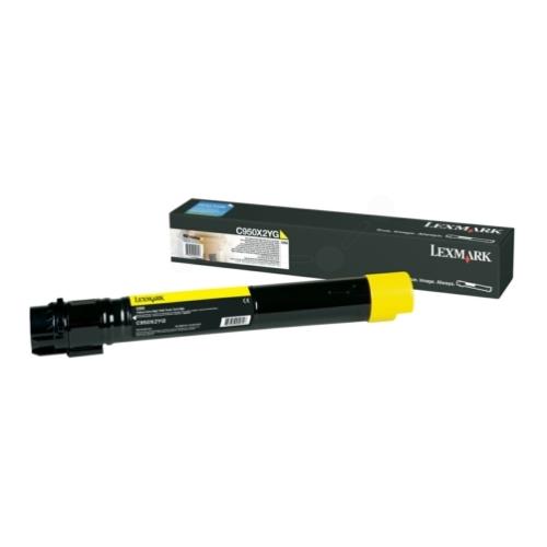 Lexmark toner cartridge yellow (C950X2YG / 0C950X2YG)