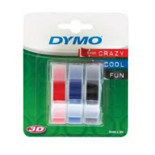 Dymo Stamping tape black / red / blue (S0847750 /)