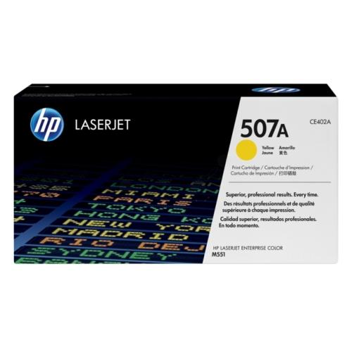 HP toner cartridge yellow (CE402A / 507A)