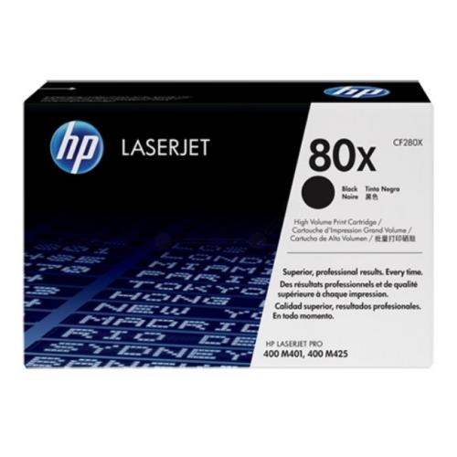 HP toner cartridge black (CF280X / 80X) (high capacity)