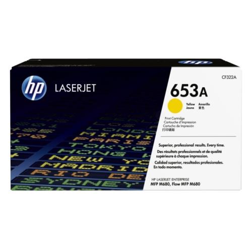 HP toner cartridge yellow (CF322A / 653A)