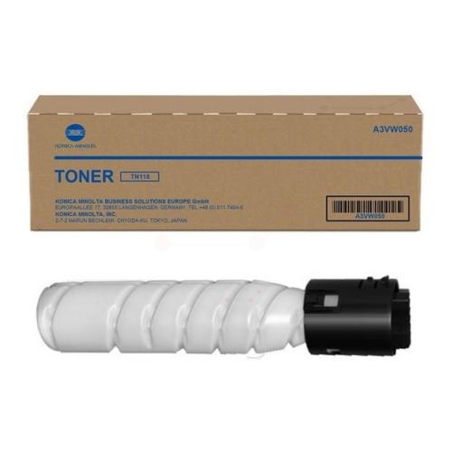 Konica Minolta toner cartridge black (A3VW050 / TN118) (Twin Pack)