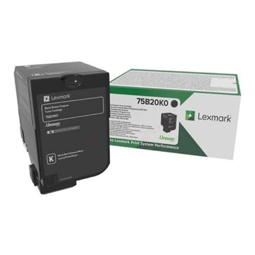 Lexmark toner cartridge black (75B20K0 / 075B20K0) (Return)