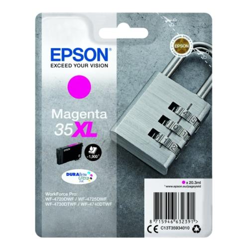 Epson printcartridge magenta (C13T35934010 / 35XL) (high capacity)