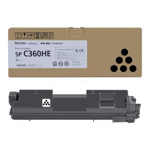 Ricoh toner cartridge black (408184 / SPC360HE) (high capacity)