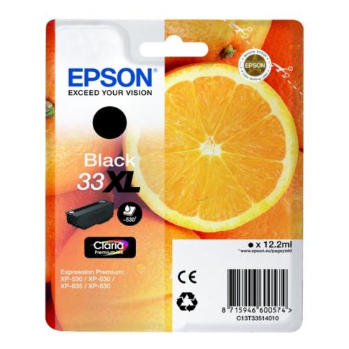 Epson printcartridge black (C13T33514012 / 33XL) (high capacity)