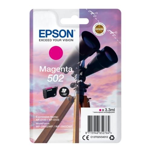 Epson printcartridge magenta (C13T02V34010 / 502)