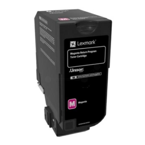 Lexmark toner cartridge magenta (74C2HME / 074C2HME) (Return)