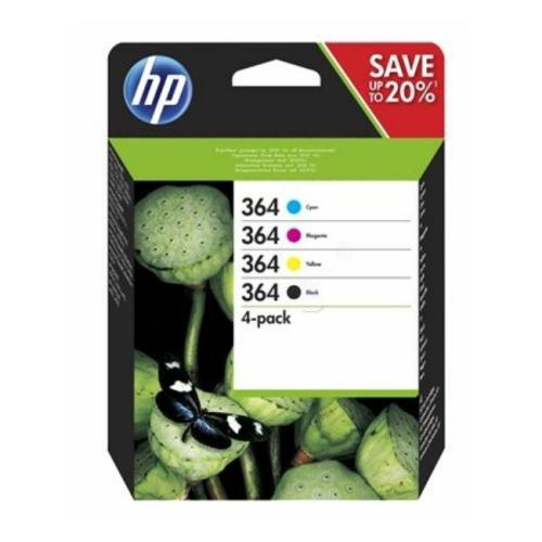 HP printcartridge black / cyan / magenta / yellow (N9J73AE / 364) (multipack)