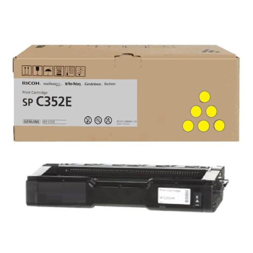 Ricoh toner cartridge yellow (407386 / TYPESP352E)