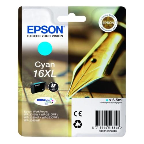 Epson printcartridge cyan (C13T16324012 / 16XL) (high capacity)