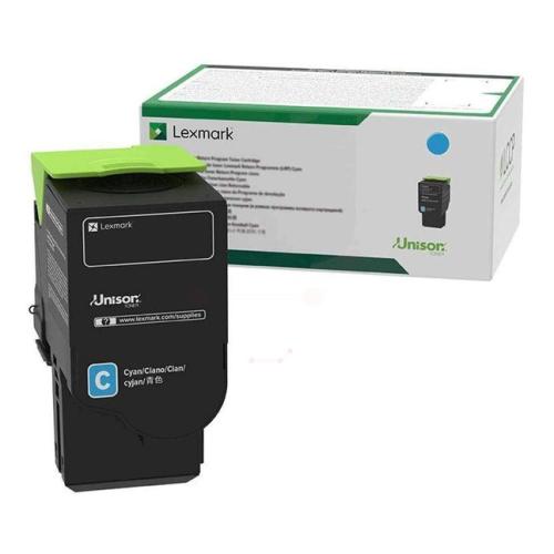 Lexmark toner cartridge cyan (78C2XC0 / 078C2XC0) (Return, high capacity)